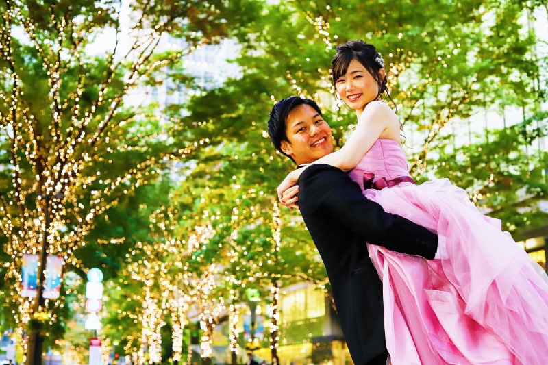 輝く緑に抱かれて