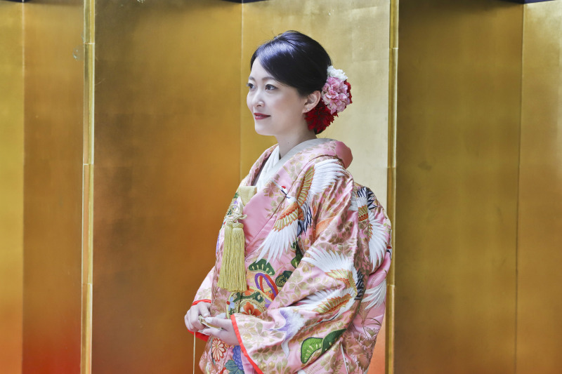 新婦さんのソロショット