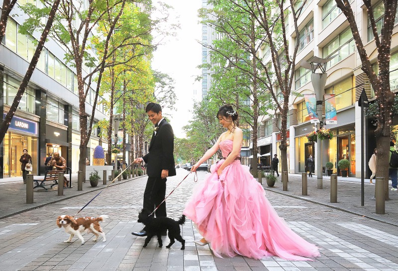 お散歩気分で優雅に