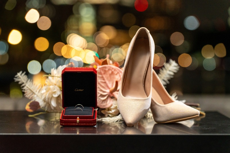 愛の証のリング