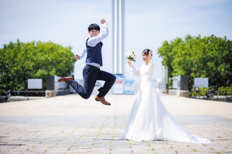 喜びのジャンプ!