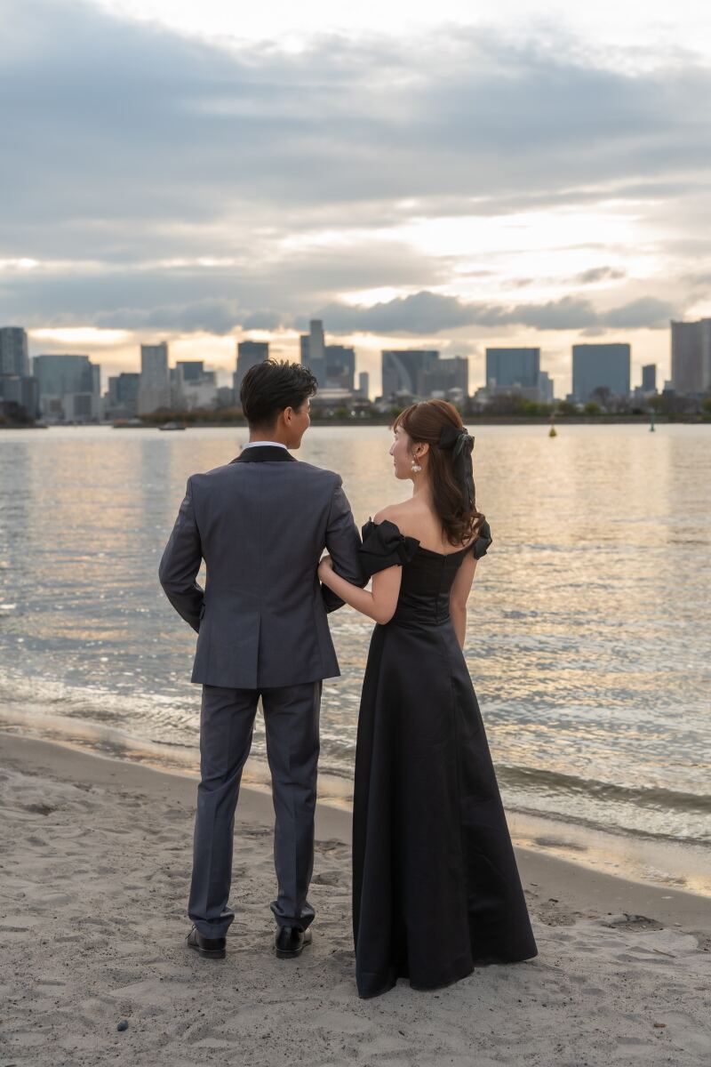 都会のオアシスで夕涼み