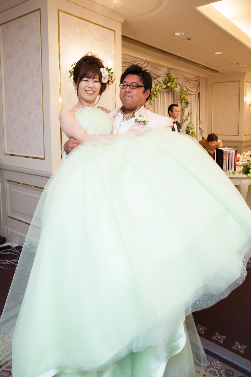 お姫様抱っこ☆