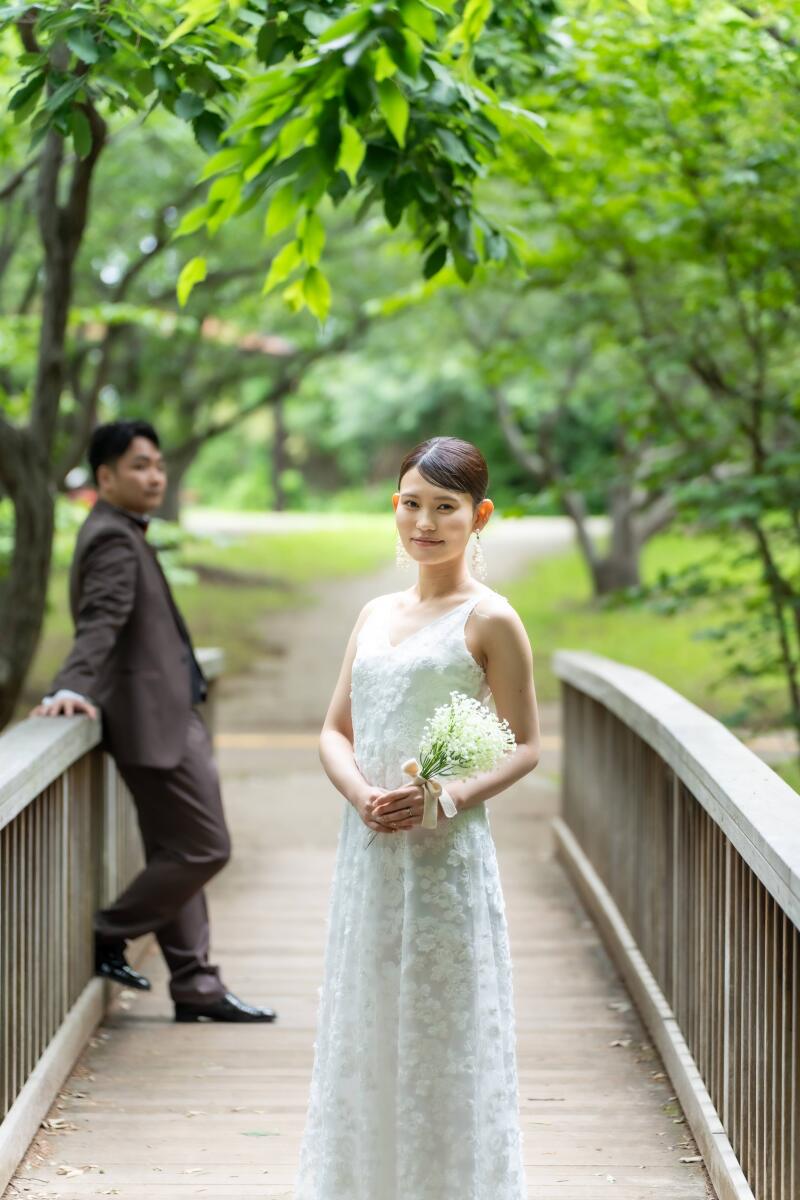 臨海公園へ移動し緑撮影