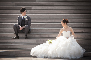 洋装ロケ☆大桟橋