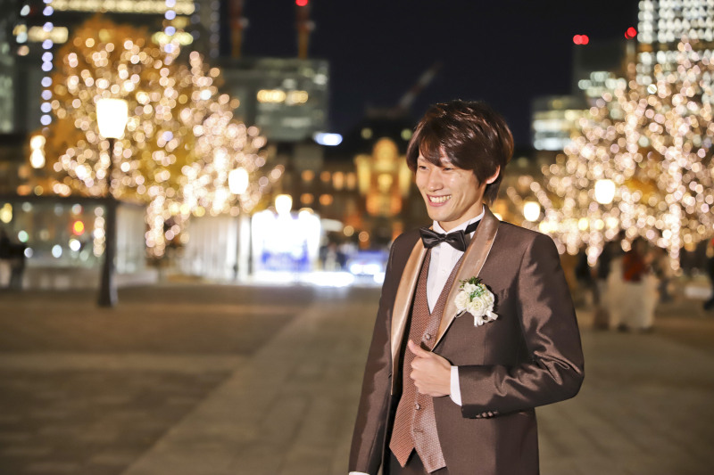 新郎さんのソロショット☆
