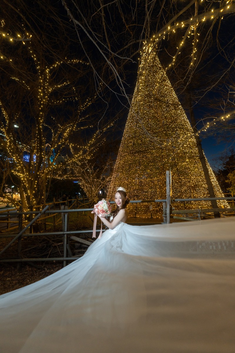 幻想的な夜の世界観