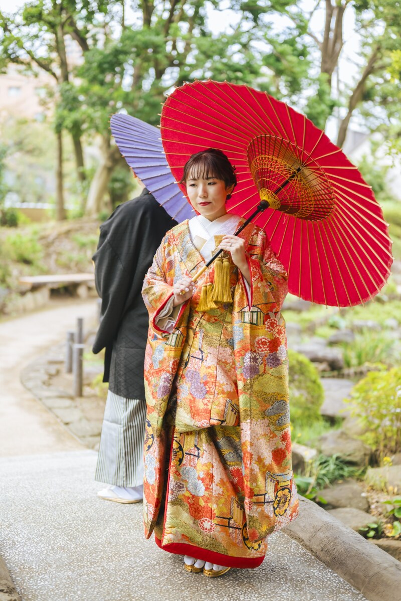 華やかな新婦様