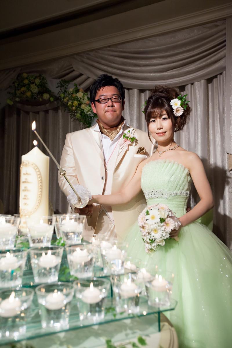 幸せキャンドルタワー☆