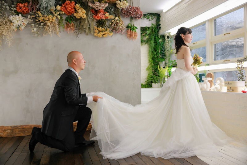 Asect東京店_ウエディングドレスが豊富