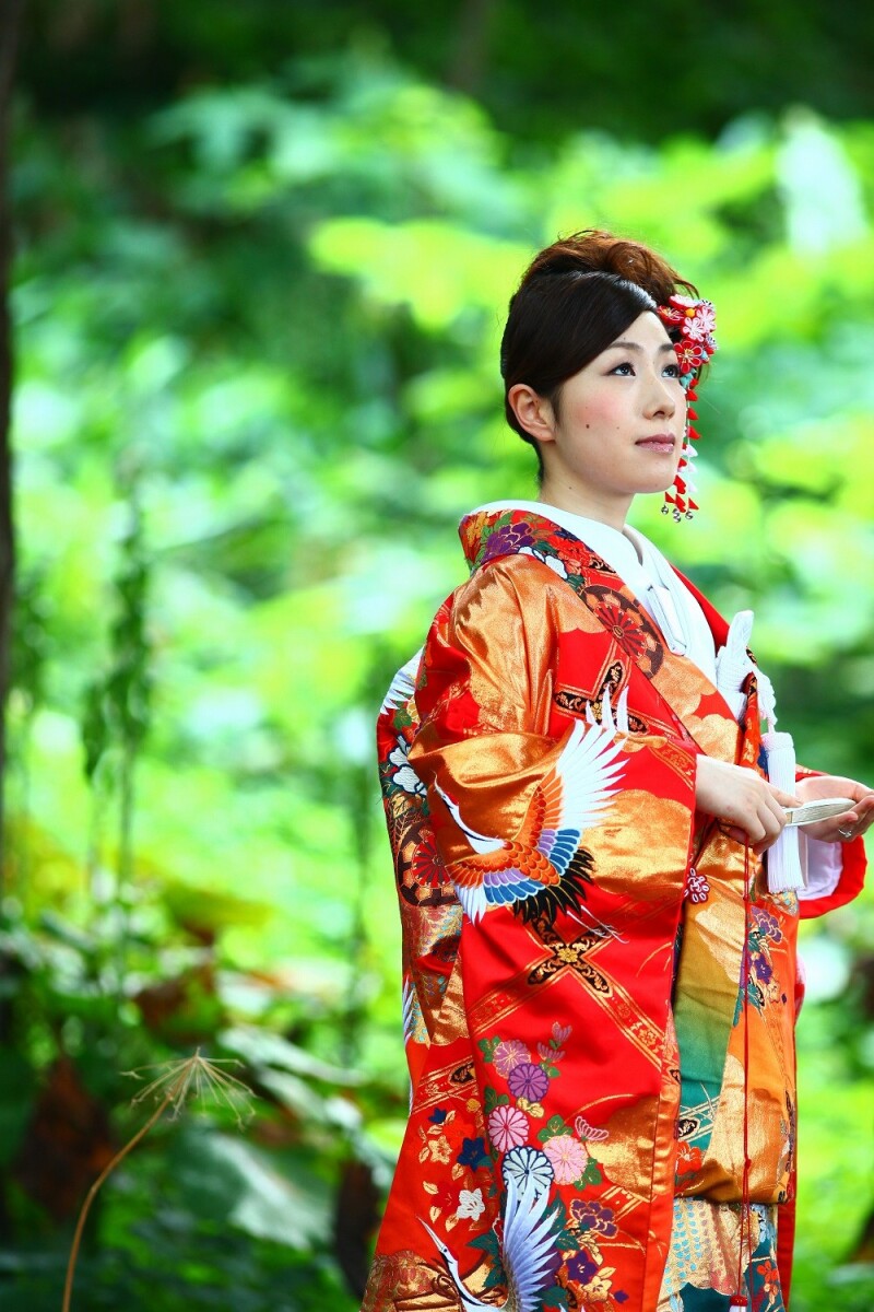 さまざまなカラー＆柄の着物をご用意