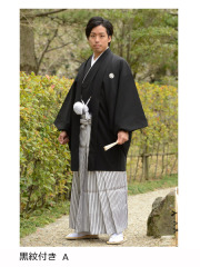 紋付き袴（黒）