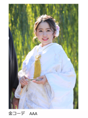 白無垢（金コーデ）