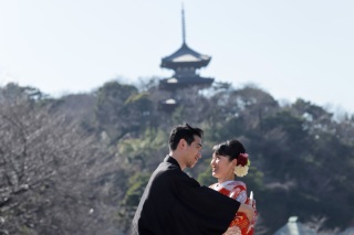 和装ロケ☆日本庭園