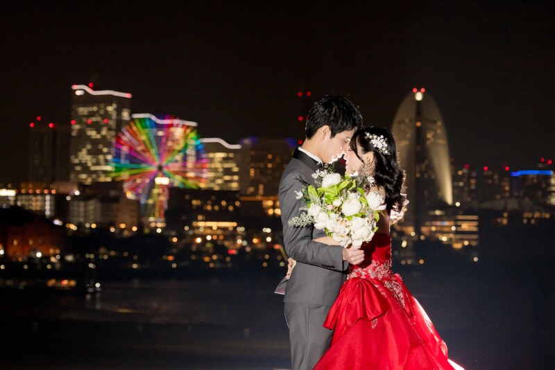 鮮やかな光に祝福されて