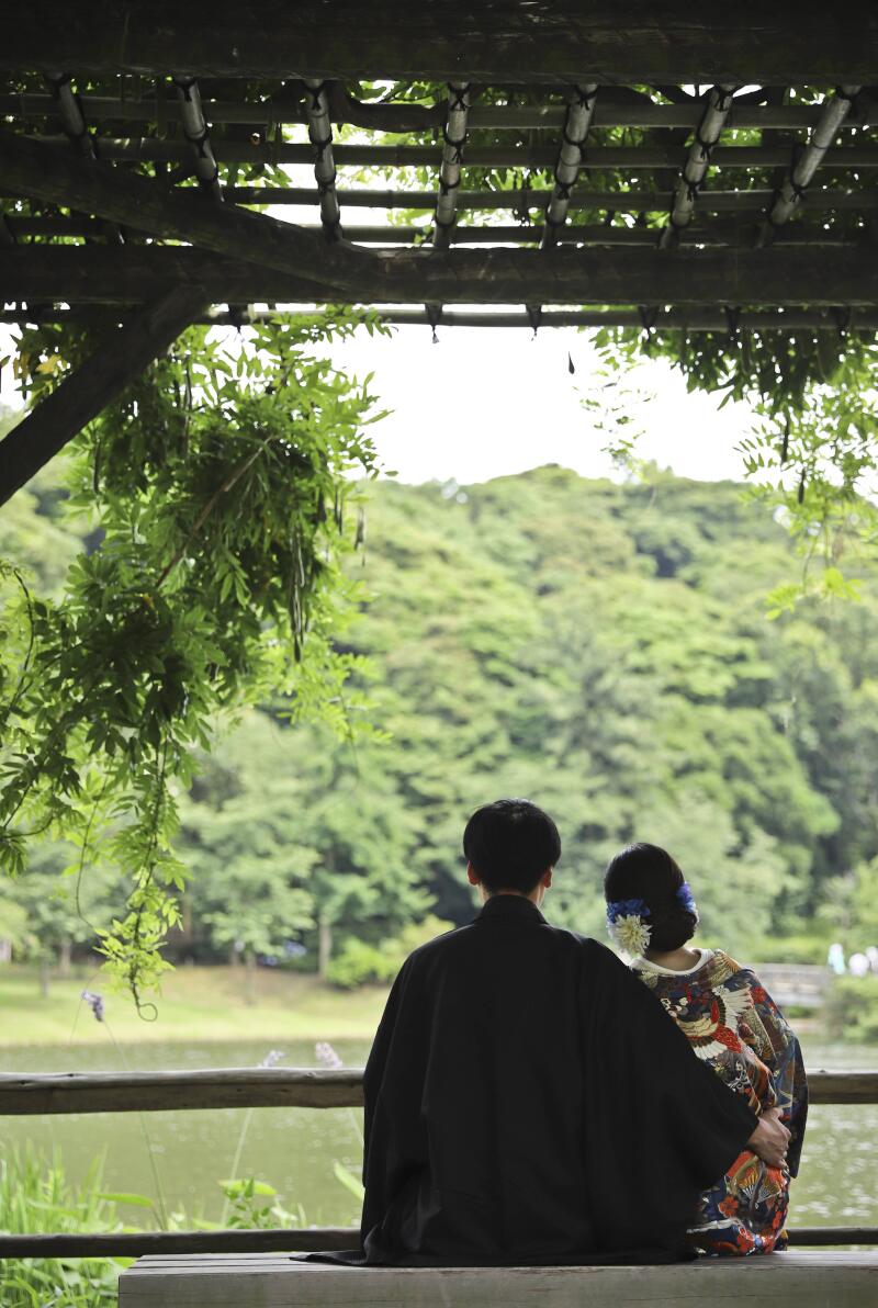 緑に包まれた静かな時間