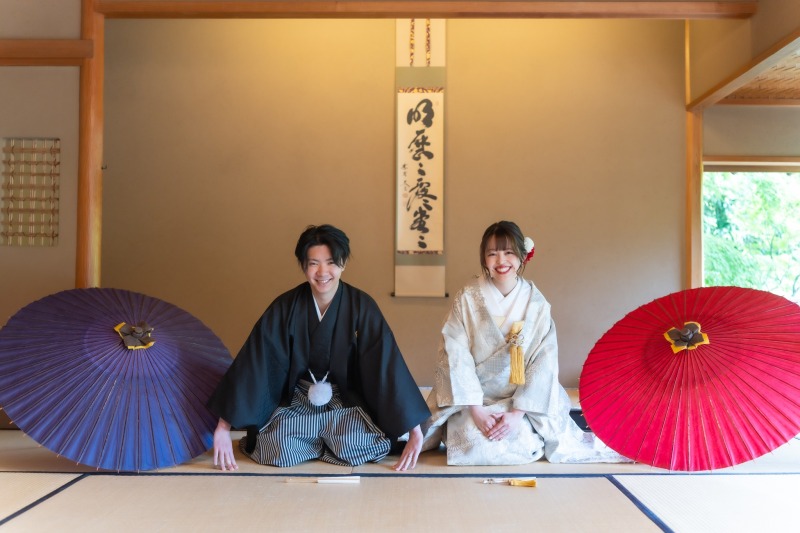 【目白庭園】白無垢で巡る初夏の和装前撮り