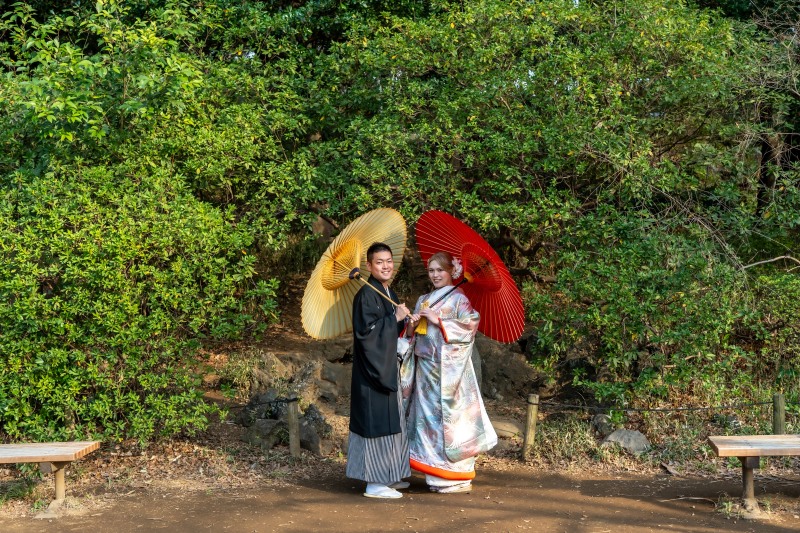 彩り豊かな和装ロケーション