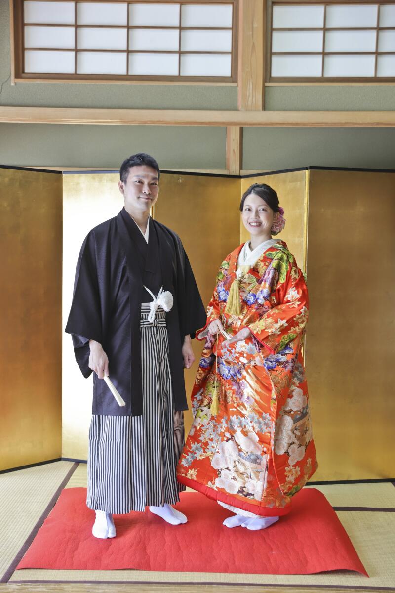 凛とした和装姿