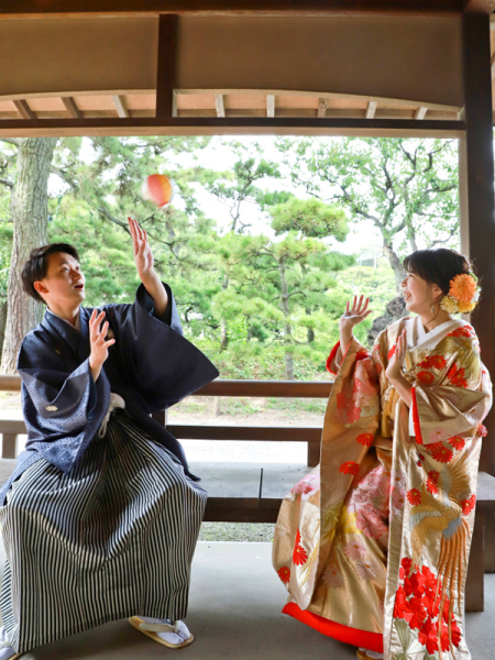 紙風船と