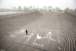 洋装ロケ☆大桟橋