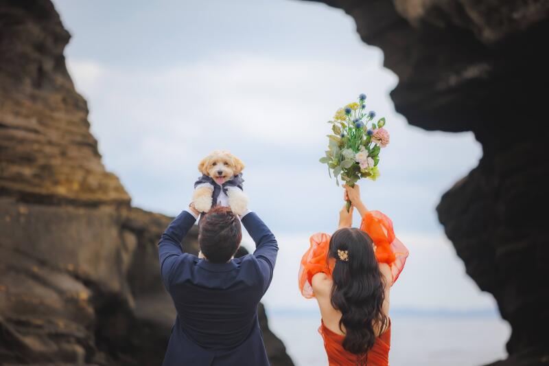 家族の喜びを空へ!