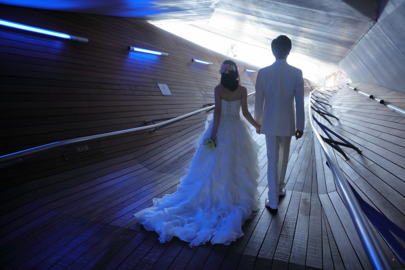 洋装ロケ☆大さん橋