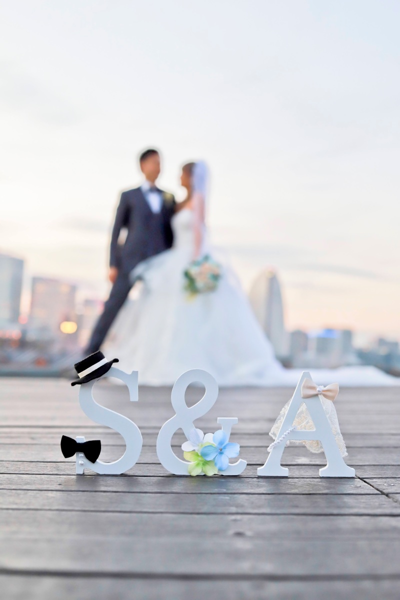 小物でお二人らしさを演出