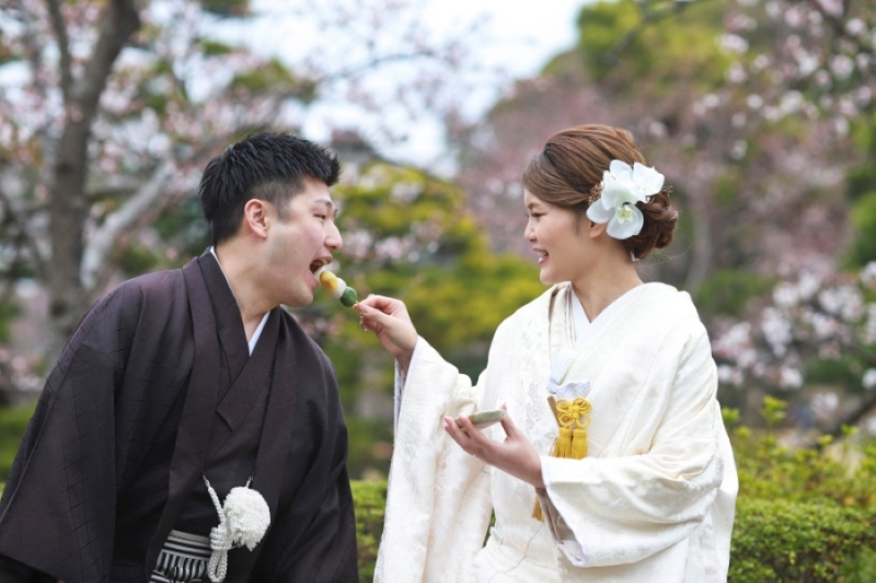 三色団子で春を感じて