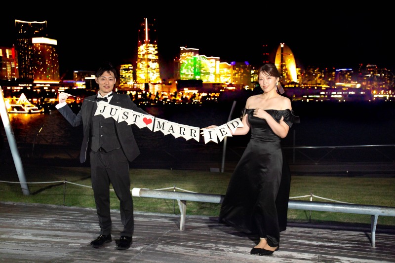 JUST MARRIED!喜びの表現