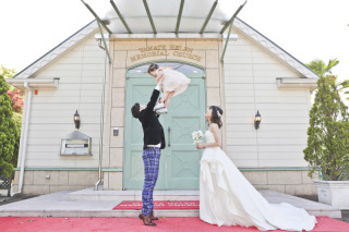 チャペルで家族と☆