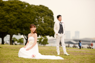 洋装ロケ☆公園