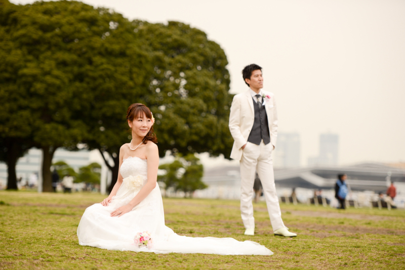 洋装ロケ☆公園