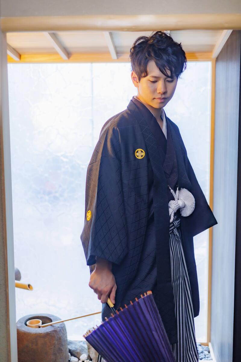 ご新郎様の凛々しさ