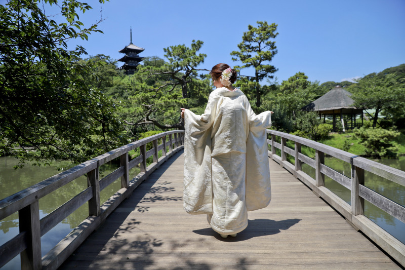 新婦さんのソロショット