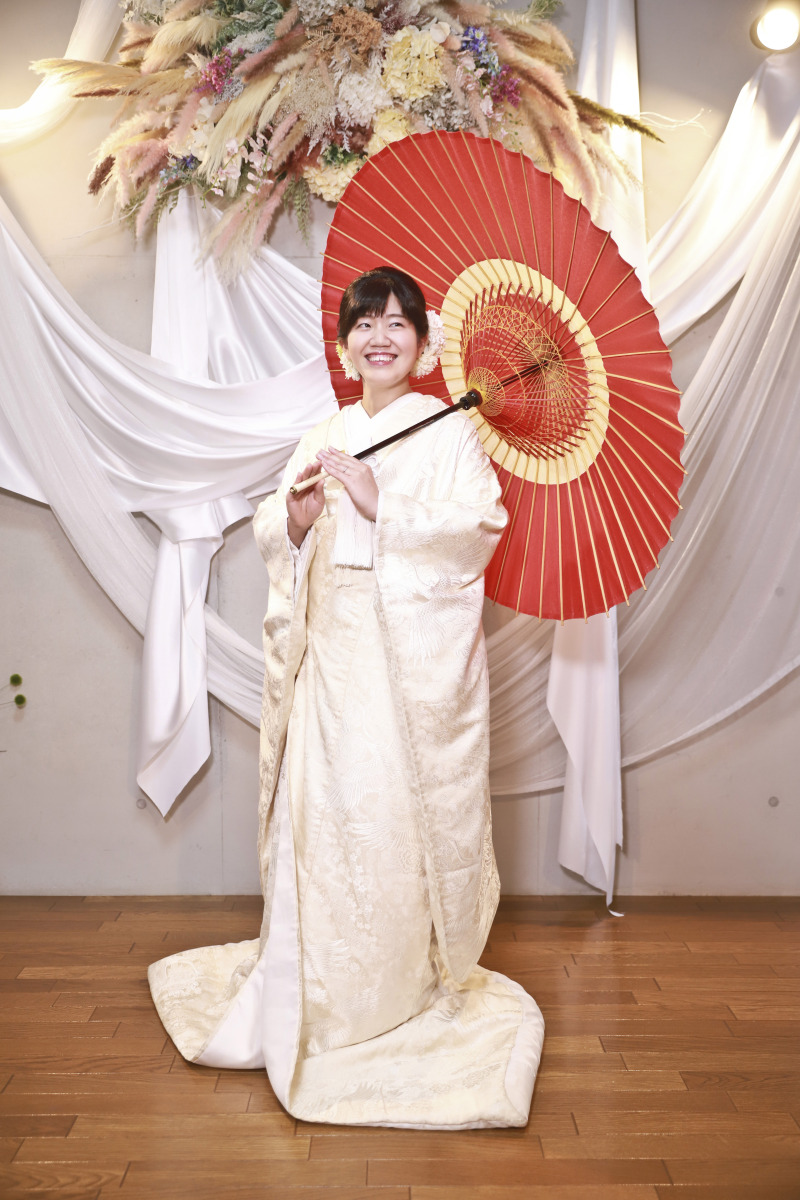 新婦さんのソロショット