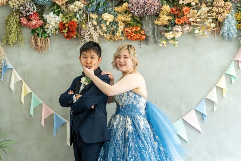 遊び心をプラスして、お二人らしく