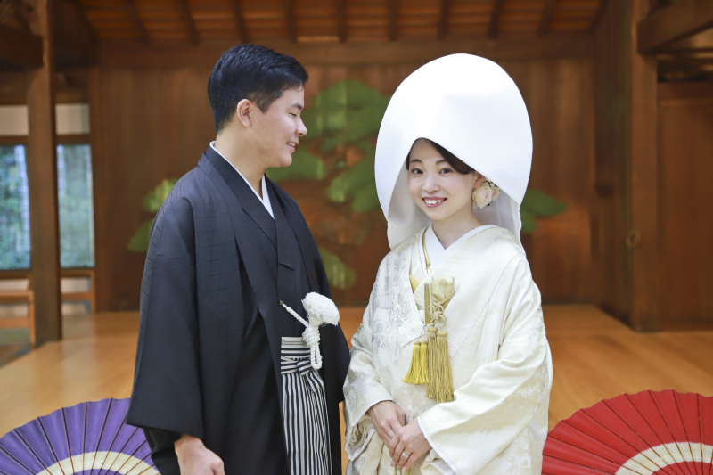 綿帽子を付けて☆