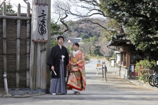和装ロケ☆三渓園