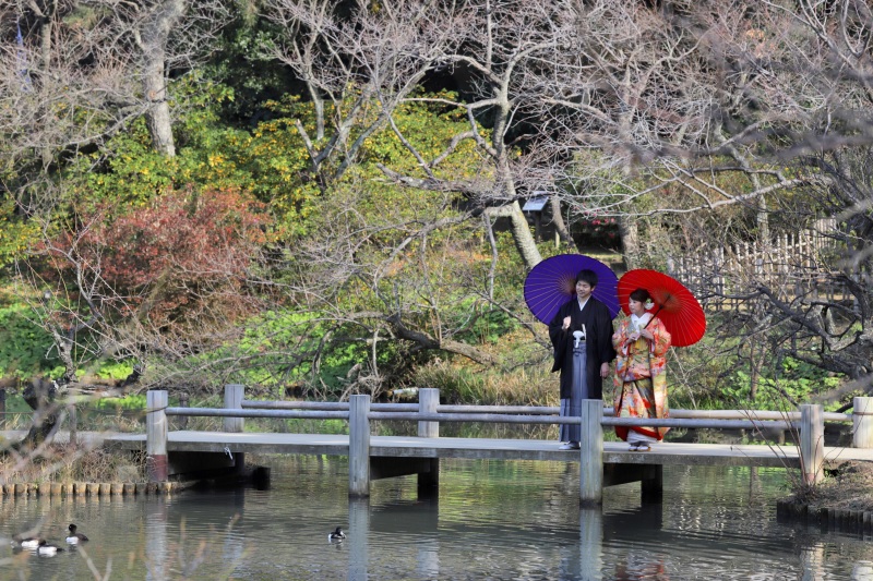 橋の上で☆