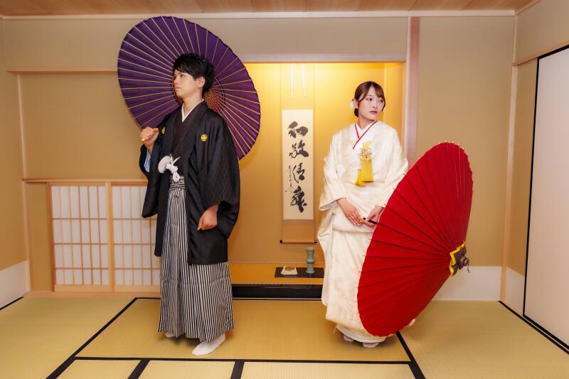 左右対称の力強い構図