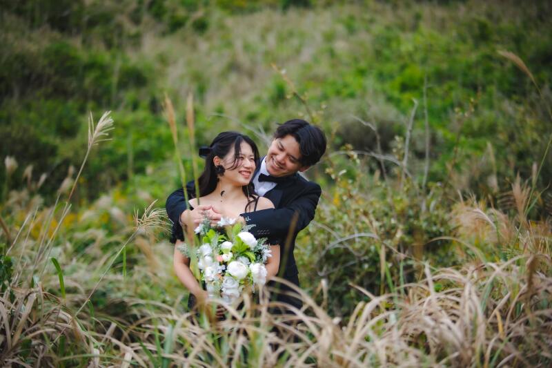 大自然の中で結ばれる愛