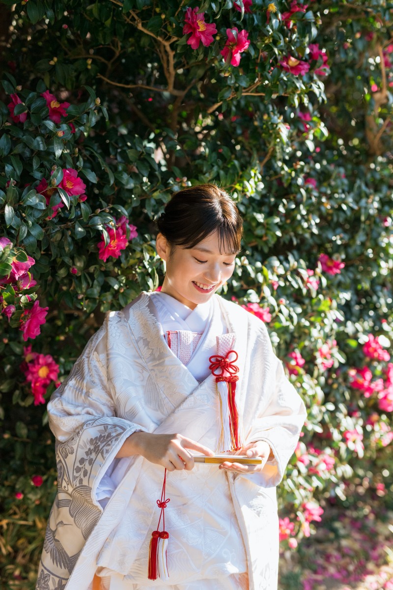 季節の花と共に