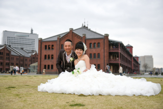 洋装☆赤レンガ倉庫