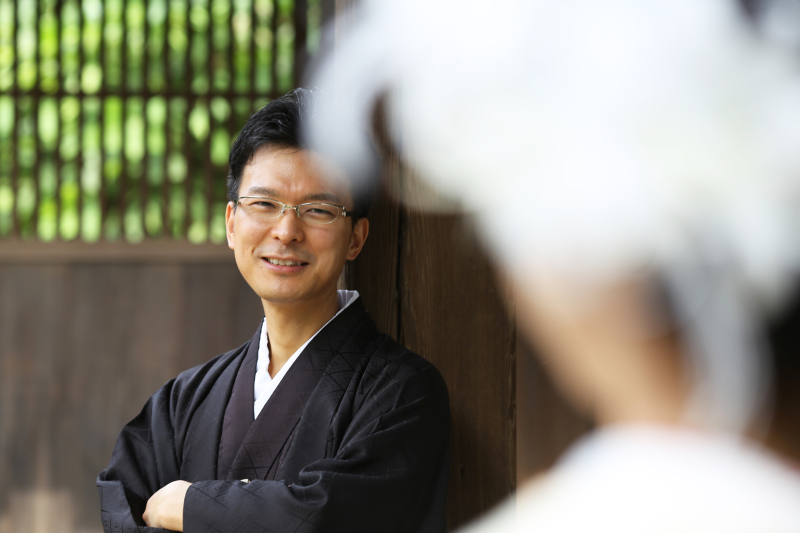 新郎さんの笑顔☆