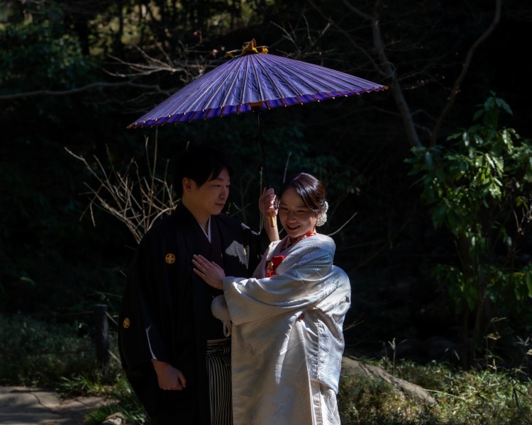 四季折々の光に包まれて歩む和装ロケーション撮影！お二人の自然な笑顔をカタチに
