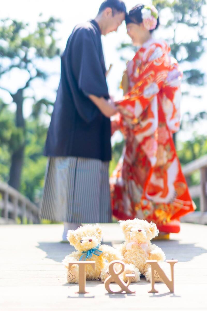 T&N、ベアと見守る二人の愛の軌跡