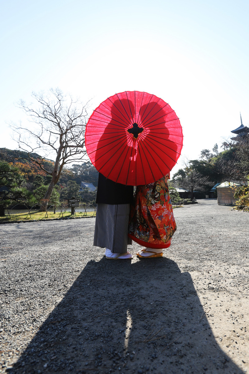 和装でのロケ撮影☆