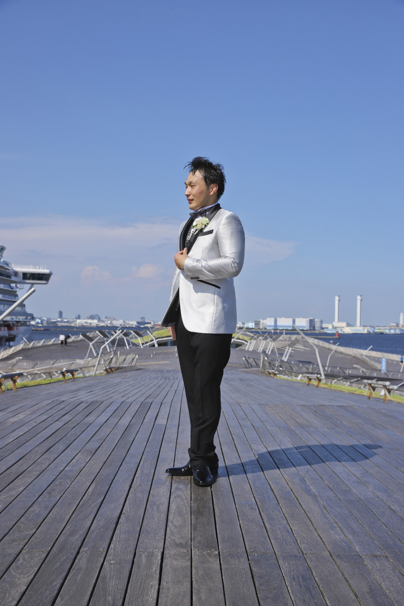 新郎さんのソロショット☆