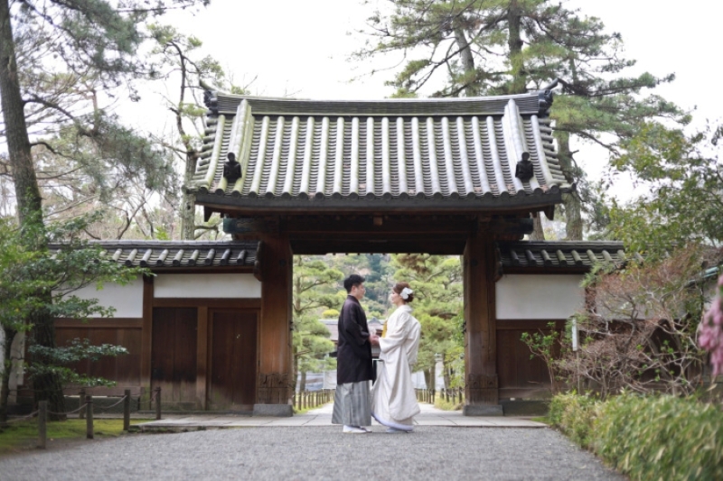 静寂の中に佇むお二人